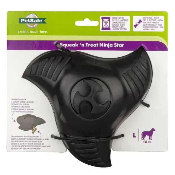 PetSafe Jouet M Cher Pour Chien Toile De Ninja Squeak 'N Treat